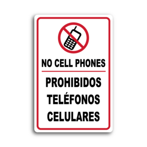 No Cell Phones