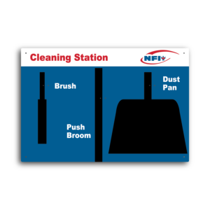 Cleaning Station Shadow Board